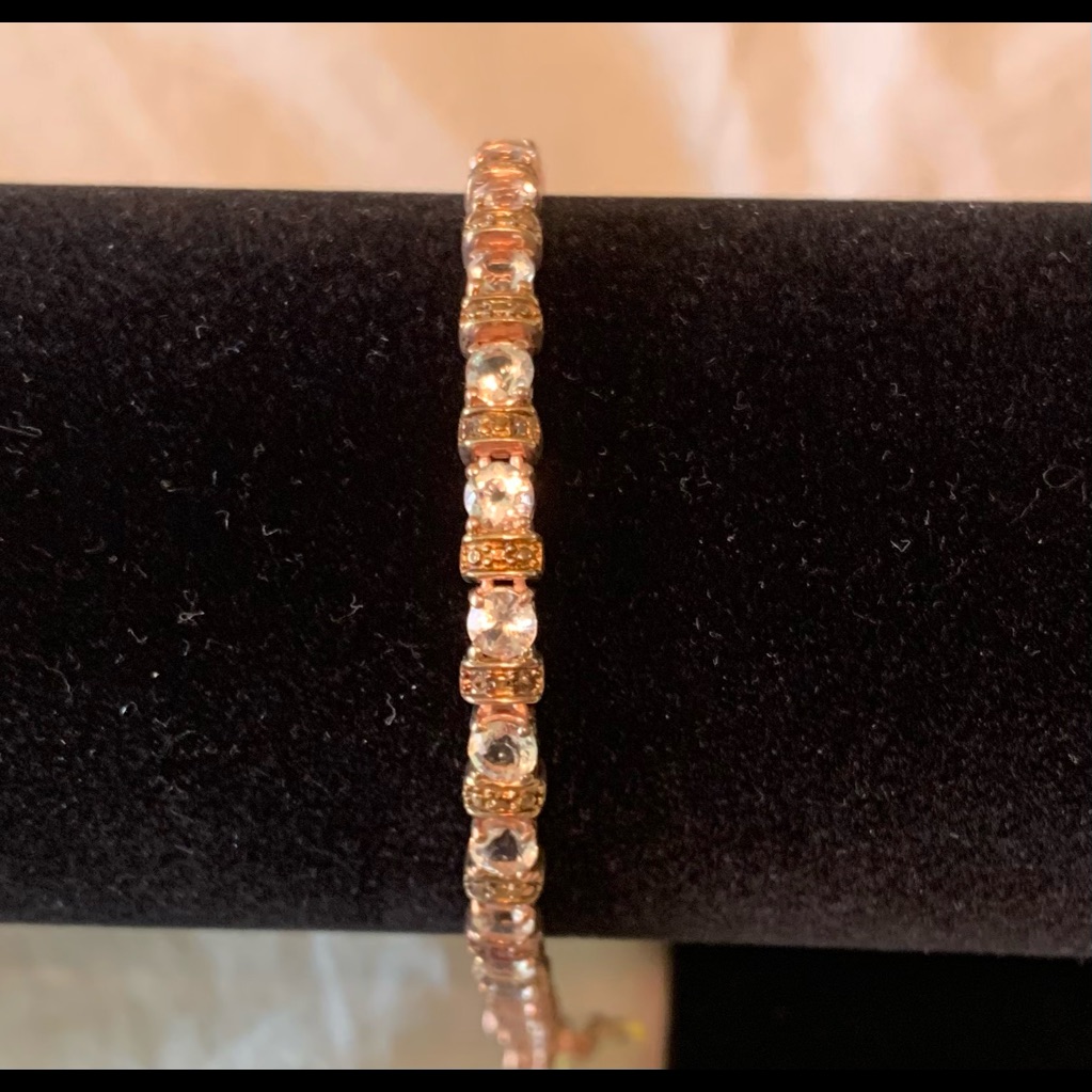 Marropino Morganite Champagne Diamond Bracelet